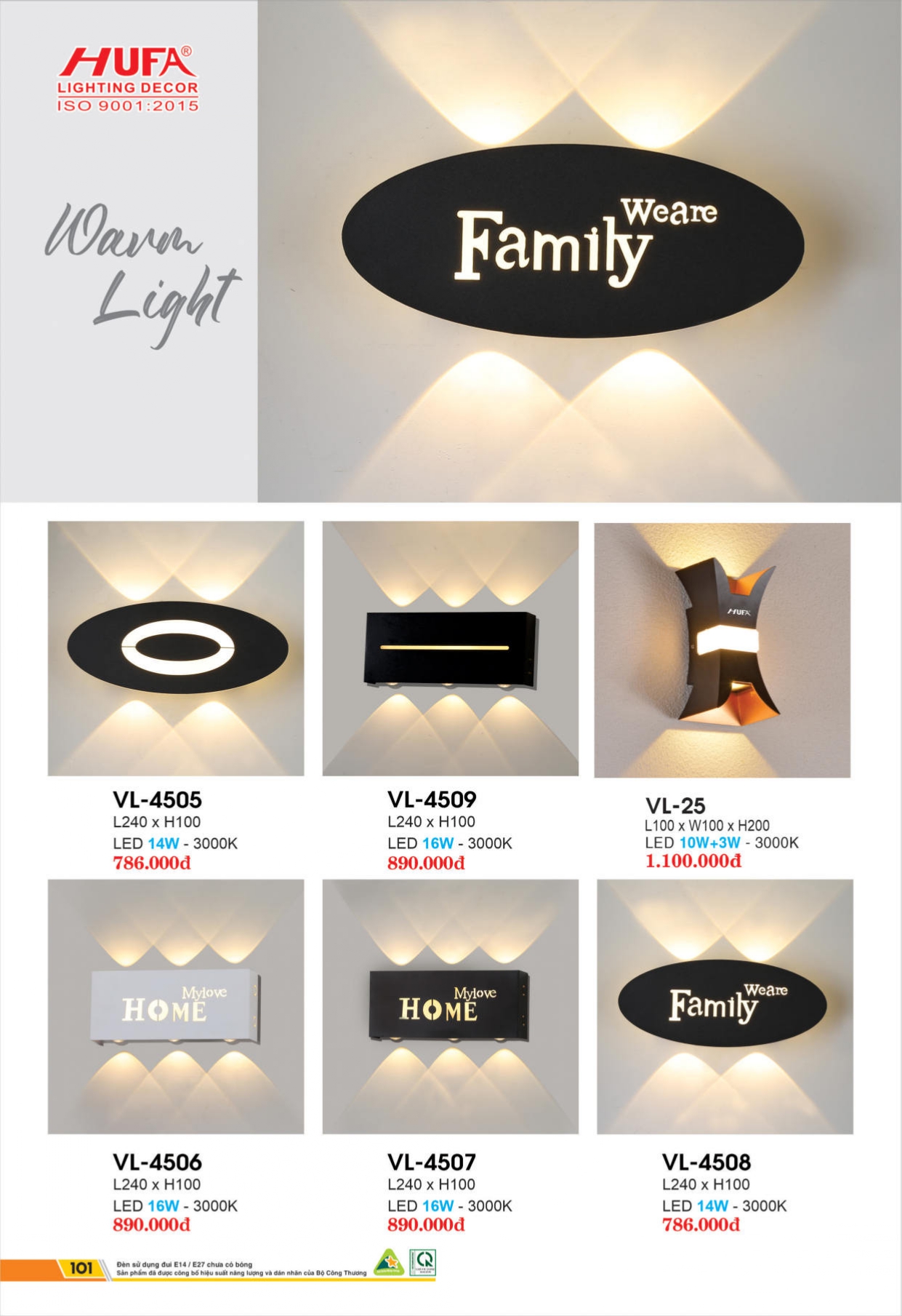 Bảng giá đèn LED HUFA 2026